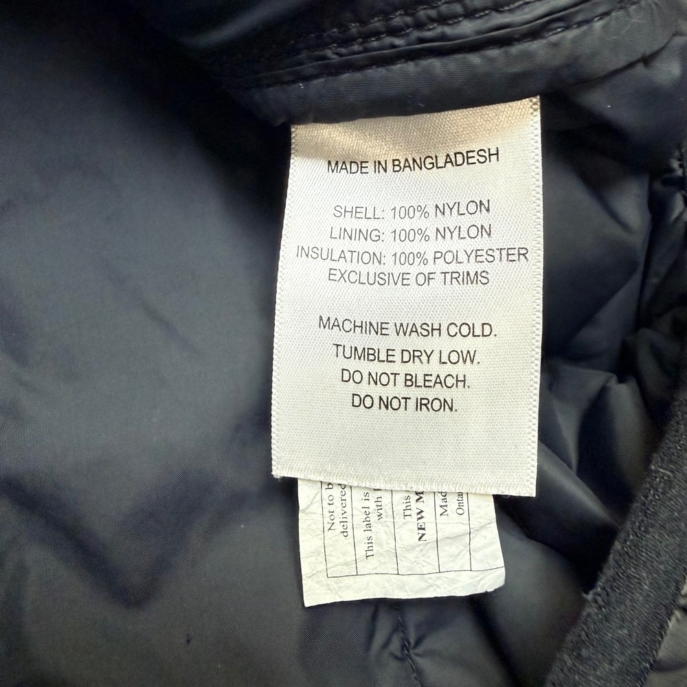 FILSON 2XL Men's Puffer Vest Raven Dark Gray Full Zip Quilted Outdoor Gorpcore - Picture 7 of 11